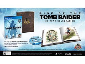 rise of the tomb raider 20 year celebration edition w/ art book - playstation 4 rise of the tomb raider 20 year celebration edition w/ art book - playstation 4