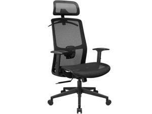 Furmax Ergonomic Office Chair Executive Chair with Mesh Seat High Back Computer Desk Chair with Adjustable Headrest Lumbar Support Armrest Rolling Task Chair with Clothes Hanger (Black) Furmax Ergonomic Office Chair Executive Chair with Mesh Seat High Back Computer Desk Chair with Adjustable Headrest Lumbar Support Armrest Rolling Task Chair with Clothes Hanger (Black)