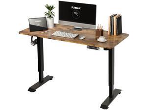 Furmax 48 Inch Electric Standing Desk Height Adjustable Desk Sit Stand Home Office Desk Ergonomic Computer Workstation with Preset Height Memory Controller Solid Wood Table Top (Walnut) Furmax 48 Inch Electric Standing Desk Height Adjustable Desk Sit Stand Home Office Desk Ergonomic Computer Workstation with Preset Height Memory Controller Solid Wood Table Top (Walnut)