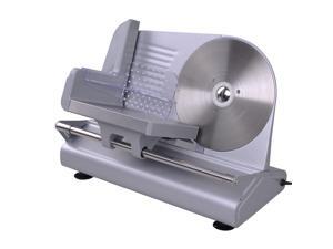 GHP 8.5" Stainless Steel Blade 150W Electric Meat Food Slicer with ABS Food Pusher GHP 8.5" Stainless Steel Blade 150W Electric Meat Food Slicer with ABS Food Pusher