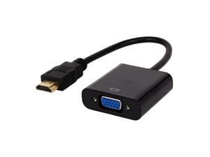 HDMI to VGA, Moread Gold-Plated HDMI to VGA Adapter Converters (Male to Female) for Computer, Desktop, Laptop, PC, Monitor, Projector, HDTV, Chromebook - Black HDMI to VGA, Moread Gold-Plated HDMI to VGA Adapter Converters (Male to Female) for Computer, Desktop, Laptop, PC, Monitor, Projector, HDTV, Chromebook - Black