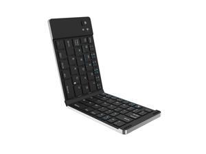 Portable Folding Bluetooth Keyboard, Gllai Ultra Slim Mini Wireless BT Foldable Keyboard for IOS Android Windows - Gold Portable Folding Bluetooth Keyboard, Gllai Ultra Slim Mini Wireless BT Foldable Keyboard for IOS Android Windows - Gold