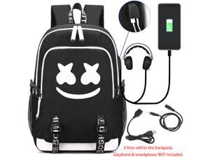 marshmello backpack white