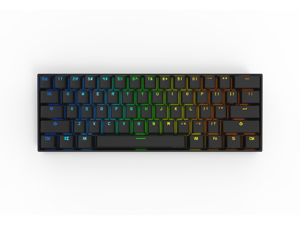 Ducky One 2 Mini Rgb Led 60 Double Shot Pbt Gaming Mechanical Keyboard Cherry Mx Silent Red Bezel Design Detachable Usb Type C Lightweight And Extremely Portable Newegg Com