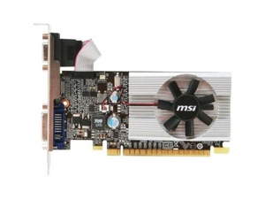 MSI NVIDIA GeForce 210 1GB GDDR3 VGA/DVI/HDMI Low Profile PCI-Express Video Card MSI NVIDIA GeForce 210 1GB GDDR3 VGA/DVI/HDMI Low Profile PCI-Express Video Card