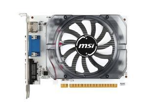 MSI GeForce N730-2GD3V3 Graphics Card, Fan Heatsink, PCI-E 2.0, DVI, HDMI, D-Sub MSI GeForce N730-2GD3V3 Graphics Card, Fan Heatsink, PCI-E 2.0, DVI, HDMI, D-Sub