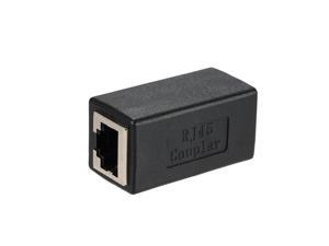 RJ45 Coupler In-Line Coupler CAT 5/CAT 6/CAT 7 LAN Ethernet Cable Extender Adapter Connector Female to Female RJ45 Coupler In-Line Coupler CAT 5/CAT 6/CAT 7 LAN Ethernet Cable Extender Adapter Connector Female to Female