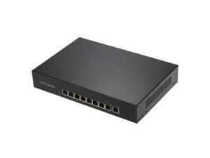 1+8 Ports 10/100Mbps PoE Switch Injector Power over Ethernet IEEE 802.3af for Cameras AP VoIP Built-in Power 1+8 Ports 10/100Mbps PoE Switch Injector Power over Ethernet IEEE 802.3af for Cameras AP VoIP Built-in Power