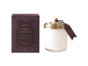 Mor Scented Home Library Green Fig and Sandalwood Fragrant Candle 13.4oz Mor Scented Home Library Green Fig and Sandalwood Fragrant Candle 13.4oz