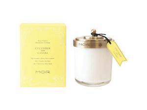 Mor Scented Home Library Cucumber and Casaba Fragrant Candle 13.4oz Mor Scented Home Library Cucumber and Casaba Fragrant Candle 13.4oz