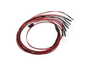 8Pcs Original GoolRC 5mm LED Kit White and Red Color Light for REVO Slash Jato T-MAXX TRAXXAS HSP HPI RC Car 8Pcs Original GoolRC 5mm LED Kit White and Red Color Light for REVO Slash Jato T-MAXX TRAXXAS HSP HPI RC Car