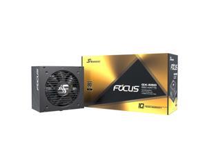Seasonic FOCUS GX-550, 550W 80+ Gold, Full-Modular, Fan Control in Fanless, Silent, and Cooling Mode, 10 Year Warranty, Perfect Power Supply for Gaming and Various Application, SSR-550FX. Seasonic FOCUS GX-550, 550W 80+ Gold, Full-Modular, Fan Control in Fanless, Silent, and Cooling Mode, 10 Year Warranty, Perfect Power Supply for Gaming and Various Application, SSR-550FX.