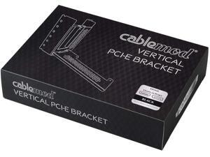 CableMod Vertical PCI-e Bracket - HDMI + DisplayPort - BLACK (CM-VPB-HDK-R) CableMod Vertical PCI-e Bracket - HDMI + DisplayPort - BLACK (CM-VPB-HDK-R)