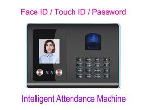 Digital Intelligent Face ID Fingerprint Password Touch ID Recognition Mix Biometric Time Clock Face Attendance Machine