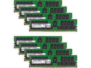 Micron Memory Bundle with 256GB (8x32GB) DDR4 PC4-21333 2666MHz (8 x MTA36ASF4G72PZ-2G6E1) Dual Ranked Registered ECC RDIMM Compatible with R630, R640, R730, R730XD, R740, R740XD, T630, T640 Servers
