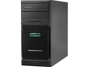 HPE ProLiant ML30 Gen10 Tower Server, Intel Xeon E-2124 Quad-core 3.30 GHz CPU, 8 GB DDR4, RAID