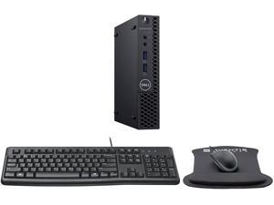 Dell Optiplex 3070 Micro PC Desktop Bundle with Keyboard, Mouse, and Mouse Pad, Intel Core i3-9100T, 4GB DDR4, 256GB NVMe SSD, Windows 10 Pro Dell Optiplex 3070 Micro PC Desktop Bundle with Keyboard, Mouse, and Mouse Pad, Intel Core i3-9100T, 4GB DDR4, 256GB NVMe SSD, Windows 10 Pro
