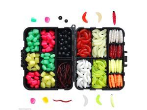 220pcs/box Soft Lures Mixed Beads and Lures Imitation Baits Carp Fishing Tackle Kit 220pcs/box Soft Lures Mixed Beads and Lures Imitation Baits Carp Fishing Tackle Kit
