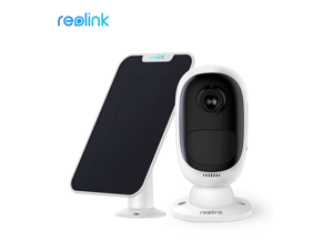Reolink Argus 2 w/ Solar Panel - Wireless Outdoor Battery Security Camera 1080p HD Wire-Free 2-Way Audio Starlight Color Night Vision, PIR Motion Sensor, Support Cloud/Alexa/Google Assistant/SD Card
