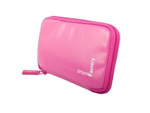URBAN FACTORY Vinyl Zipped Crazy Sleeve with Memory Foam for 2.5 Inch Hard Disk Drive, Pink (HDD14UF) URBAN FACTORY Vinyl Zipped Crazy Sleeve with Memory Foam for 2.5 Inch Hard Disk Drive, Pink (HDD14UF)