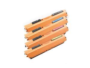 C1 4PK HP New Compatible CE310A CE311A CE312A CE313A (126A) CMYK Toner Set for LaserJet CP1021/1022/1025/1026/1027, M175/275