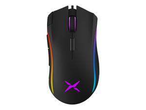 DELUX RGB Wired Gaming Mouse with 4000 DPI, 7 Programmable Buttons and Pro Game Software, Ergonomic Optical Gamer Mouse for PC Laptop Computer (M625BU(3050)-Black) DELUX RGB Wired Gaming Mouse with 4000 DPI, 7 Programmable Buttons and Pro Game Software, Ergonomic Optical Gamer Mouse for PC Laptop Computer (M625BU(3050)-Black)