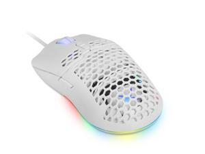 DELUX Lightweight Gaming Mouse(2.36g/67g) with Lightweight Honeycomb Shell Design, Ultralight Ultraweave Cable and 7 Programmable Buttons, 16000 DPI RGB Optical Mice (M700BU(3389)-White) DELUX Lightweight Gaming Mouse(2.36g/67g) with Lightweight Honeycomb Shell Design, Ultralight Ultraweave Cable and 7 Programmable Buttons, 16000 DPI RGB Optical Mice (M700BU(3389)-White)