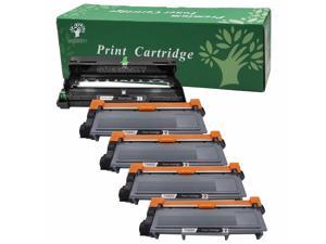4x TN660 Toner + 1x DR630 Drum for Brother DCP-L2540DW DCP-L2540DN