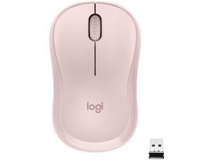 Logitech - M220 SILENT Wireless Optical Ambidextrous Mouse - Rose