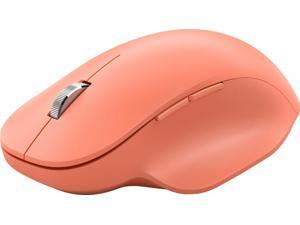 Microsoft Bluetooth Ergonomic Mouse - Peach - with comfortable Ergonomic design, thumb rest, up to 15months battery life. Works with Bluetooth enabled PCs/Laptops Windows/Mac/Chrome computers