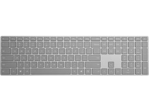 Microsoft - WS2-00025 Full-size Wireless Surface Keyboard - Silver