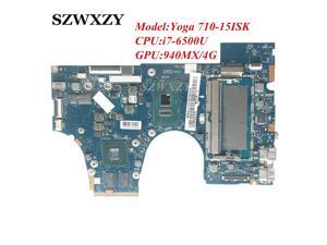 Lenovo Yoga 710-15ISK w/ Intel i7-6500U 2.5Ghz CPU Laptop Motherboard 5B20L47435 Lenovo Yoga 710-15ISK w/ Intel i7-6500U 2.5Ghz CPU Laptop Motherboard 5B20L47435