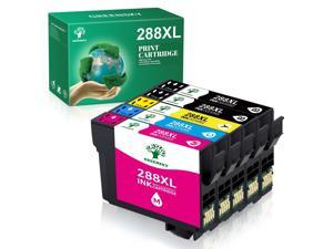5 pack 288XL T288XL Ink Cartridges compatible for Epson XP-440 XP-446 Printers