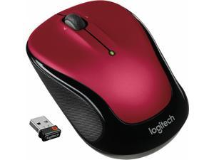 Logitech - M325 Wireless Optical Ambidextrous Mouse - Red