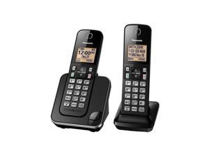 Panasonic KX-TGD513B Expandable Cordless Phone with Call Block 3 Handsets 