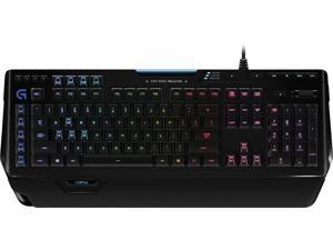 LOGITECH - ORION SPECTRUM G910 FULL-SIZE WIRED MECHANICAL ROMER-G TACTILE SWITCH GAMING KEYBOARD WITH RGB BACKLIGHTING - BLACK
