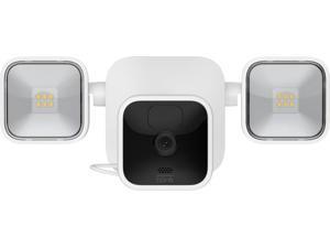 BLINK - OUTDOOR CAMERA + FLOODLIGHT KIT - 1 CAMERA, WIRELESS, HD FLOODLIGHT MOUNT AND SMART SECURITY CAMERA - WHITE