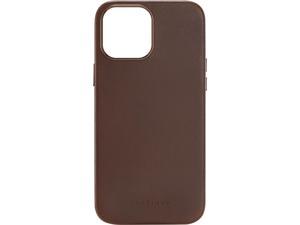 Platinum Horween Leather Case for iPhone 13 Pro Max and iPhone 12 Pro Max  Bourbon