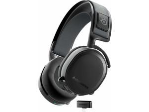 STEELSERIES - ARCTIS 7+ WIRELESS 7.1 SURROUND SOUND GAMING HEADSET FOR PS5, PS4, PC, AND SWITCH - BLACK