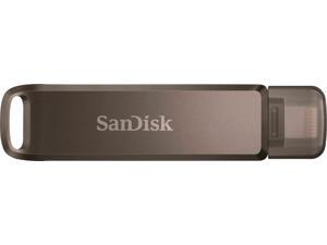 SanDisk  256GB iXpand Flash Drive Luxe for iPhone Lightning and TypeC Devices