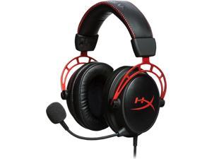 HyperX - Cloud Alpha Wired Stereo Gaming Headset for PC, Xbox X|S, Xbox One, PS5, PS4, Nintendo Switch, and Mobile - Red/black