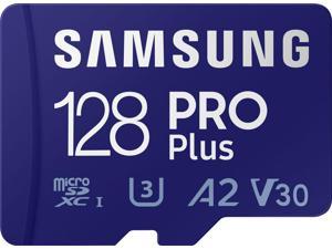 Samsung - PRO Plus 128GB microSDXC UHS-I Memory Card With Adapter