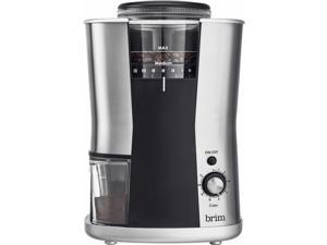 Brim 6.4-Oz Conical Burr Coffee Grinder (Stainless Steel)