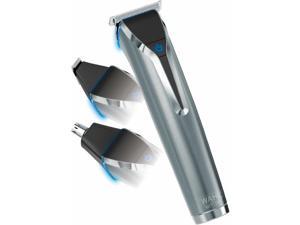Wahl - Stainless Steel LI Trimmer - 09898 - Silver - Stainless Steel