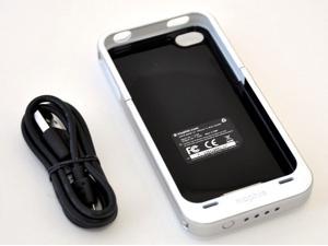 Genuine Mophie Juice Pack Air iPhone 44S Rechargeable Battery Case WHITE cover