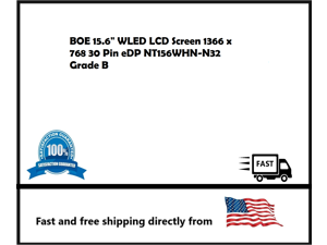 Che Mei 15.6/" Laptop LCD Screen N156B3-L02 Grade B