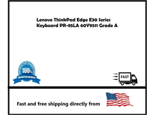 Lenovo ThinkPad Edge E30 Series Keyboard PR-85LA 60Y9511 Grade A