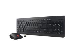 Lenovo Essential and Mouse Combo Wireless Keyboard  US English 103P