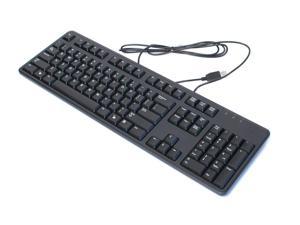 Dell 2GR91 Slim USB 104-Key for Select Dell Models (Black) Keyboard with Fold-out Feet