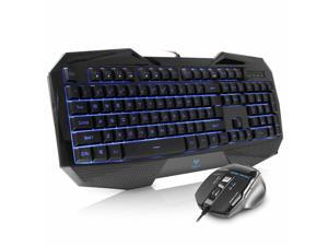 AULA Backlit Mouse Combo and Gaming Keyboard with Adjustable Backlight AULA Backlit Mouse Combo and Gaming Keyboard with Adjustable Backlight
